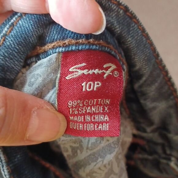 Seven7 jeans size 10 petite - Picture 10 of 10